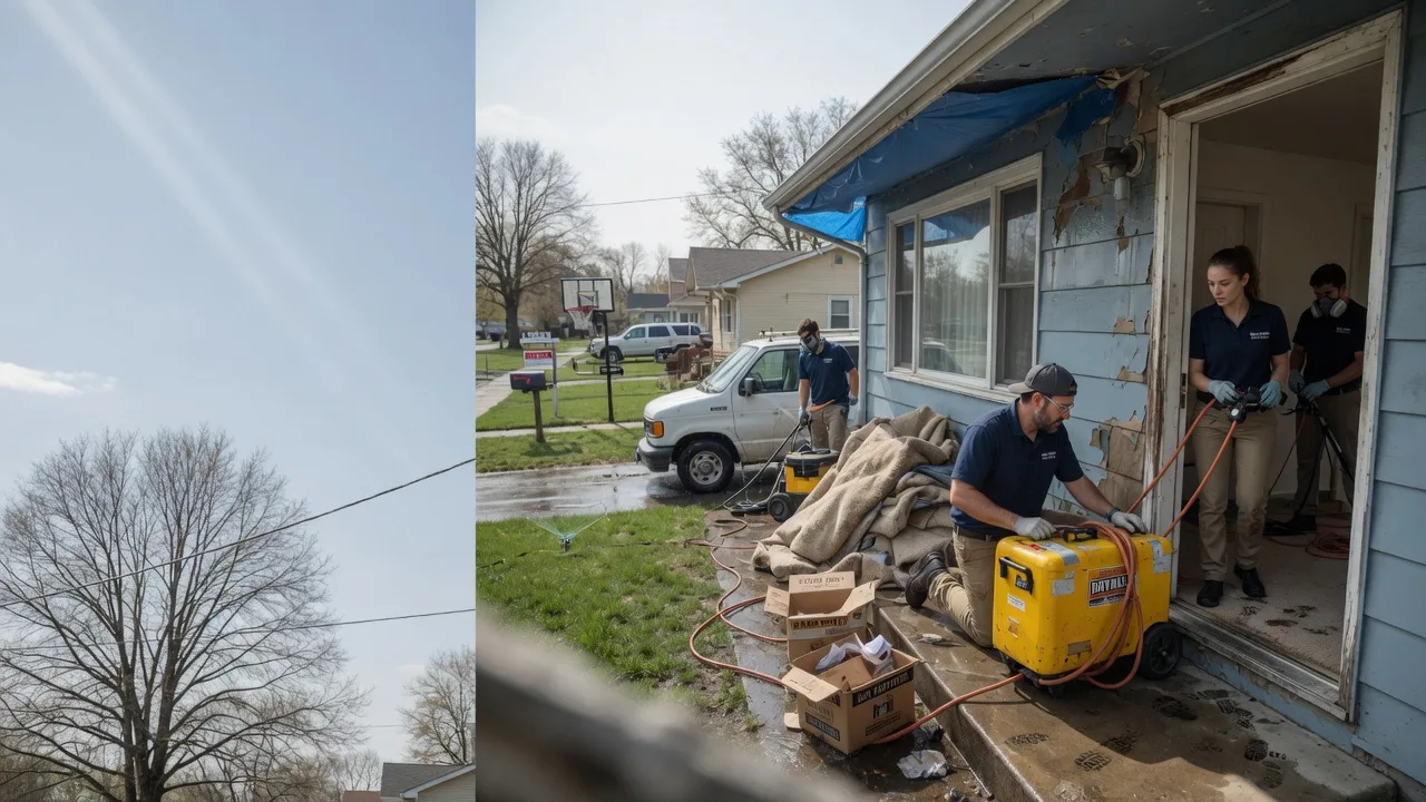 Basement Flood Cleanup in Noxen, PA near me